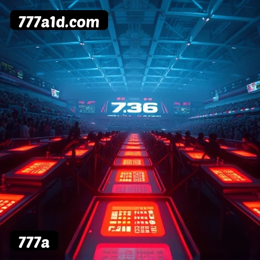 Números do app 777a em material de marketing — ilustração, não auditoria
